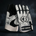 CR Batting Gloves - White/Black