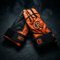 CR Batting Gloves - Black/Orange
