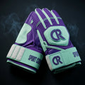 CR Batting Gloves - Purple/Green